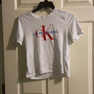 Calvin Klein Jeans cropped tee